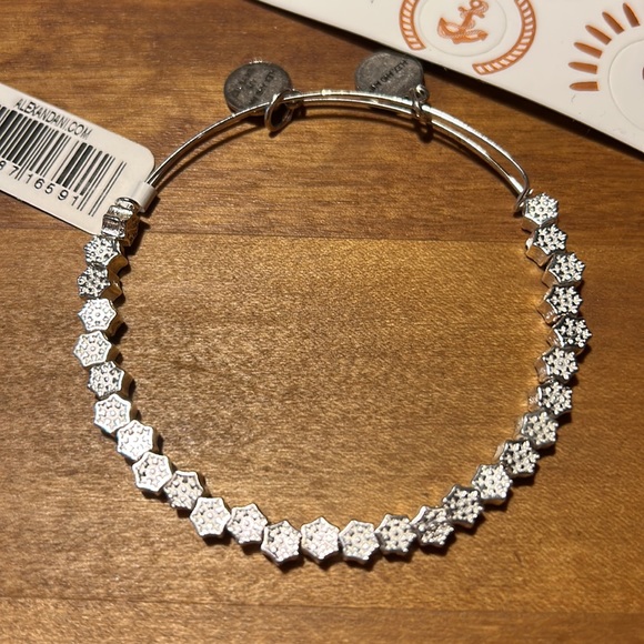 Alex and Ani Snowflake Beaded Bracelet - Picture 3 of 3